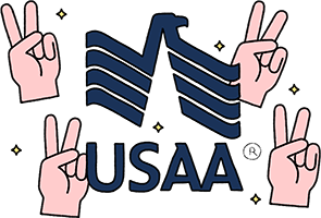 USAA Customer Service Logo