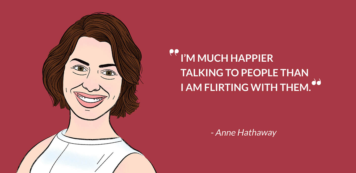 Anne Hathaway Customer Service Quote