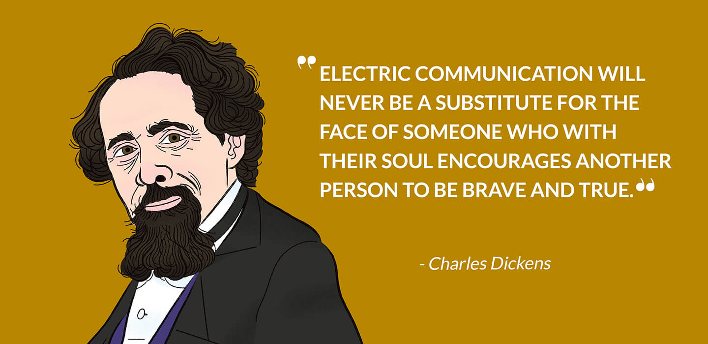 Charles Dickens Communication Quote