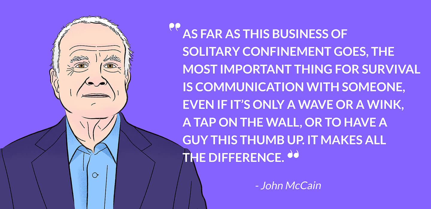 John McCain Communication Quote