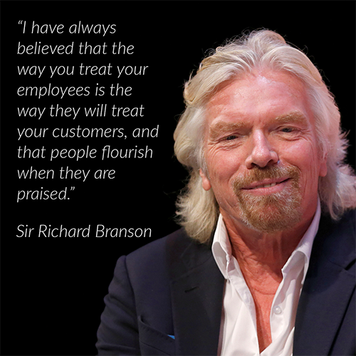 Richard Branson Customer Service Quote