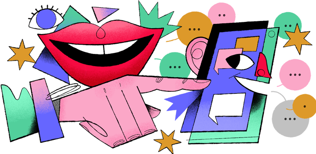 Communicate Via Chat to Text